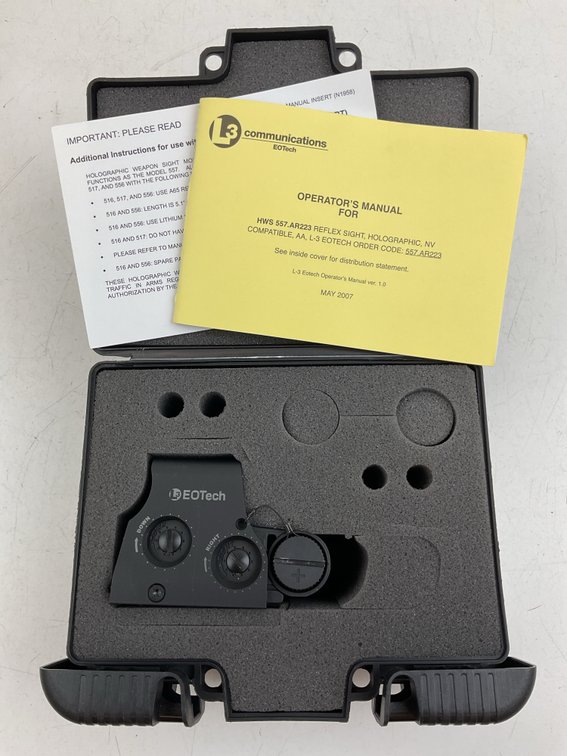 L3 EOTech XPS2-0 Holographic Weapon Sight with Case
