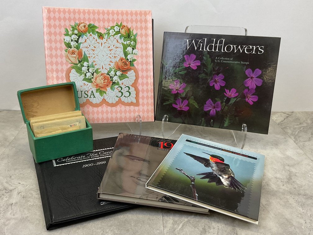 Commemorative Stamp Albums, Books, and Stamp Collection