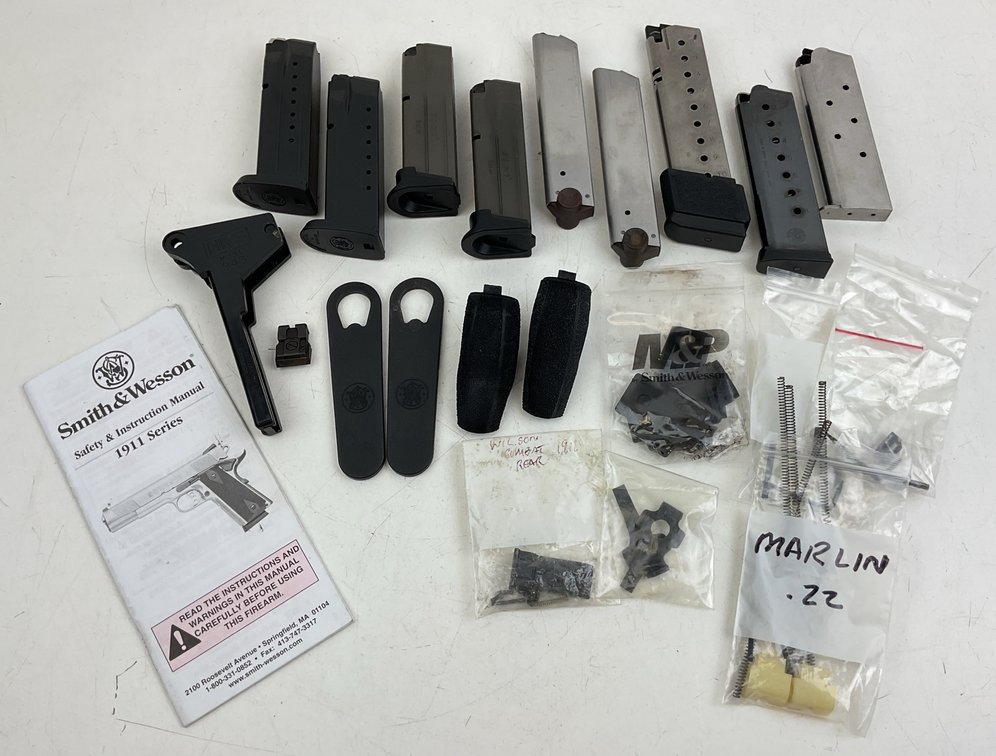 Pistol Magazines, Gun Parts, and Accessories