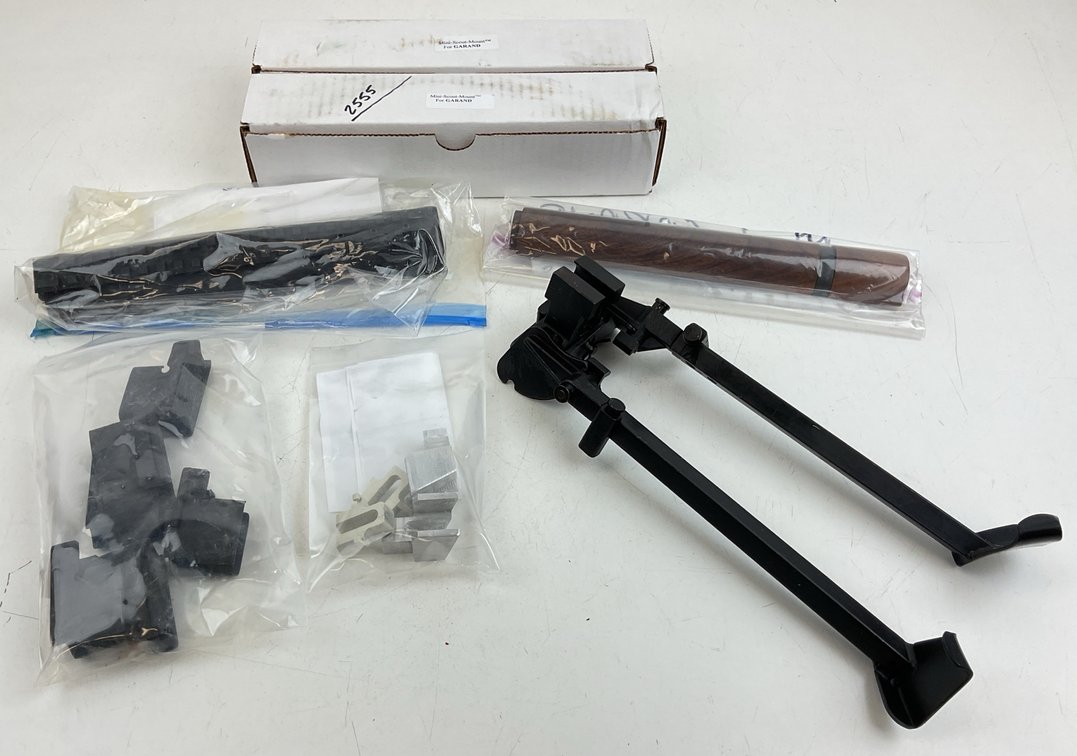M1 Garand Accessories, Folding Bipod, and Firearm Parts