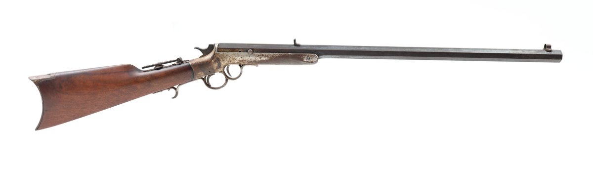 Antique Frank Wesson 2 Trigger Single Shot Rifle