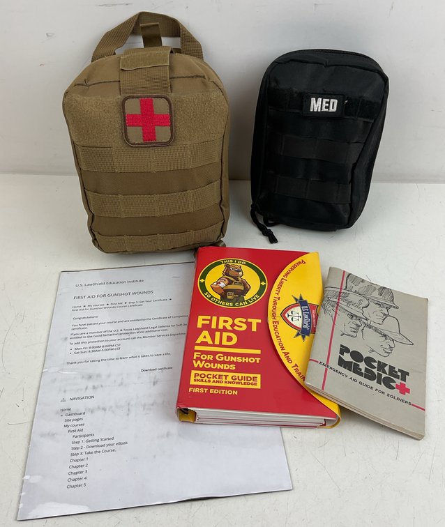 Tactical First Aid Kits and Emergency Medical Guides