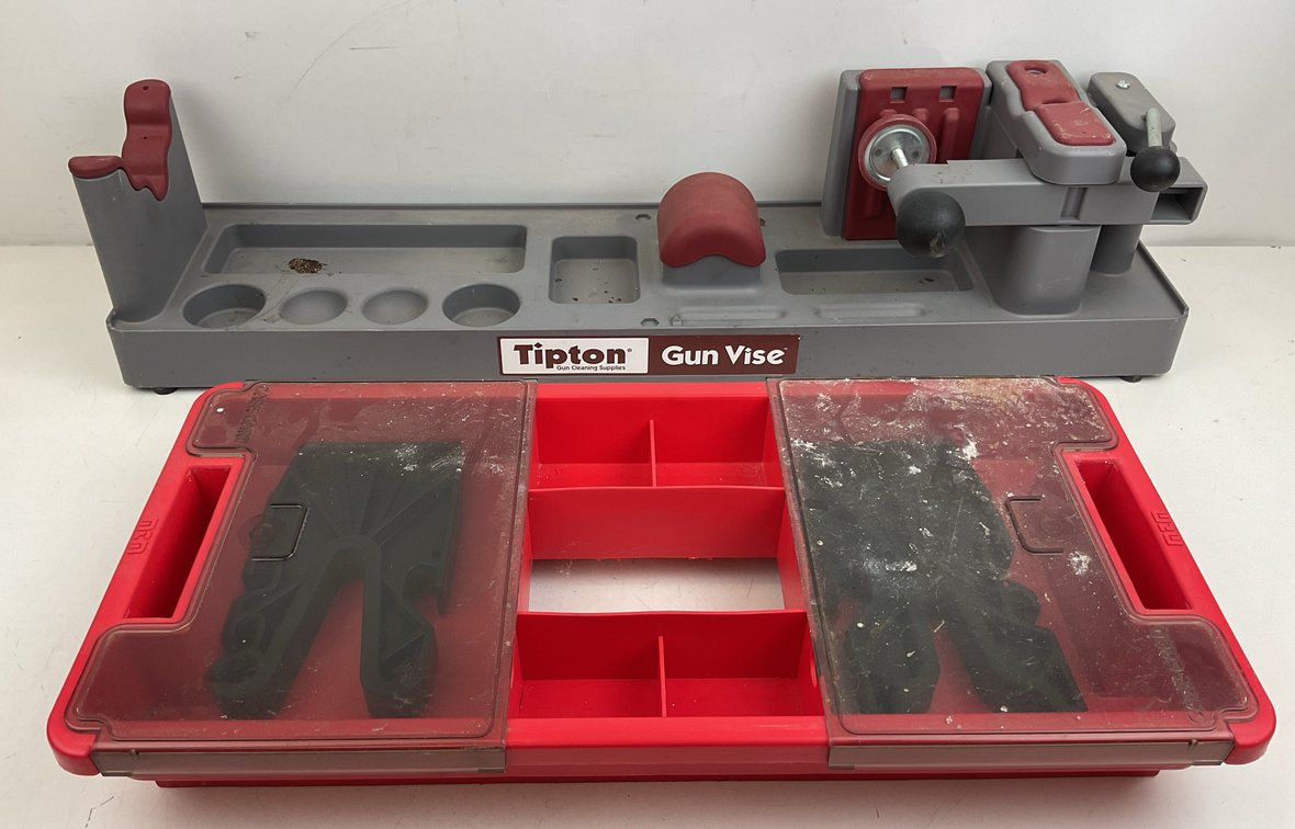 Gun Vise and Rifle Maintenance Tray