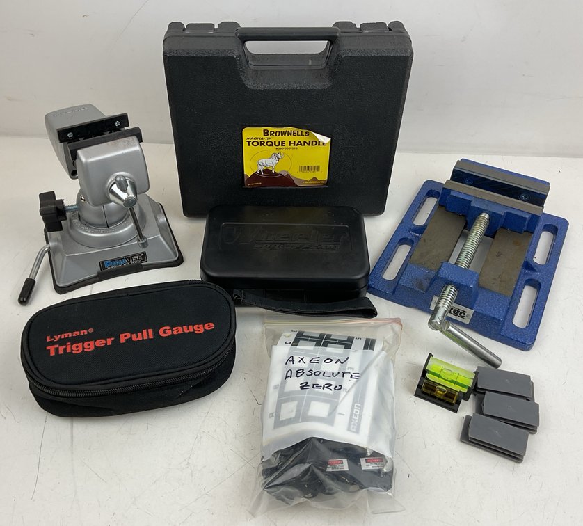 Gunsmithing Tools and Bench Vises Lot