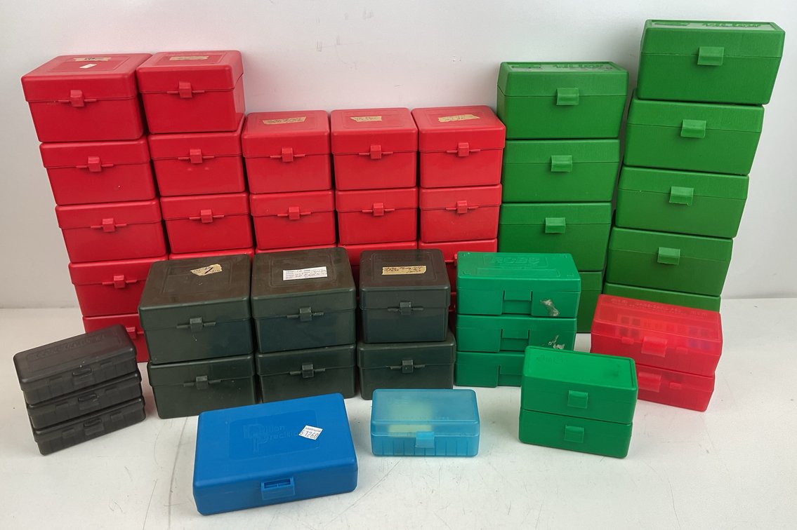 Plastic Ammunition and Reloading Storage Cases