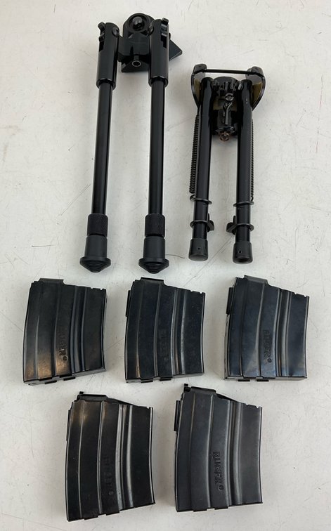 Rifle Bipods and Steel Box Magazines