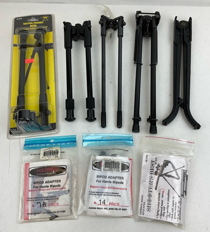 Rifle Bipods and Mounting Adapters