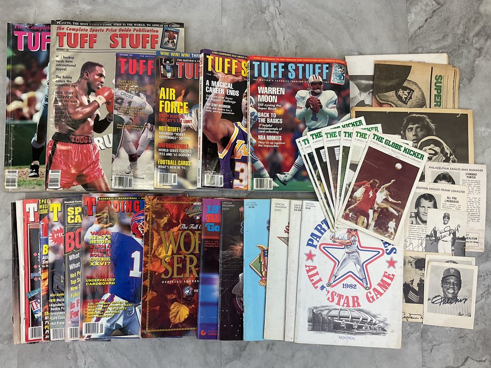 Sports Ephemera Assortment