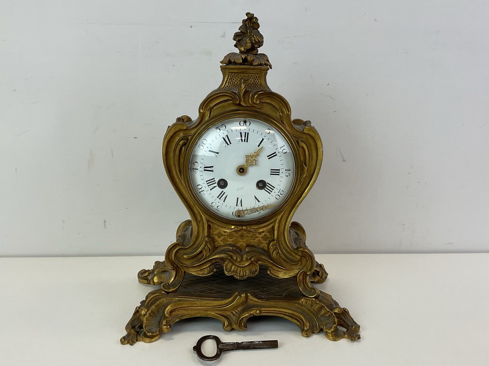 Tiffany & Co. Rococo Style Mantel Clock