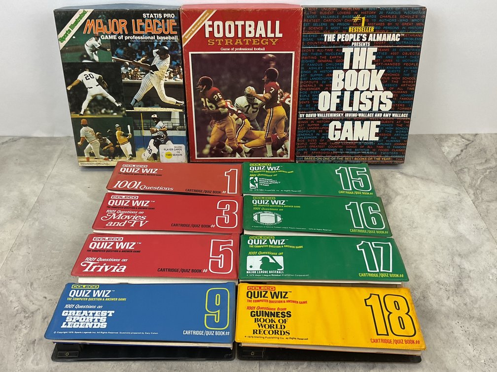 Sports Games & Electronic Quiz Games