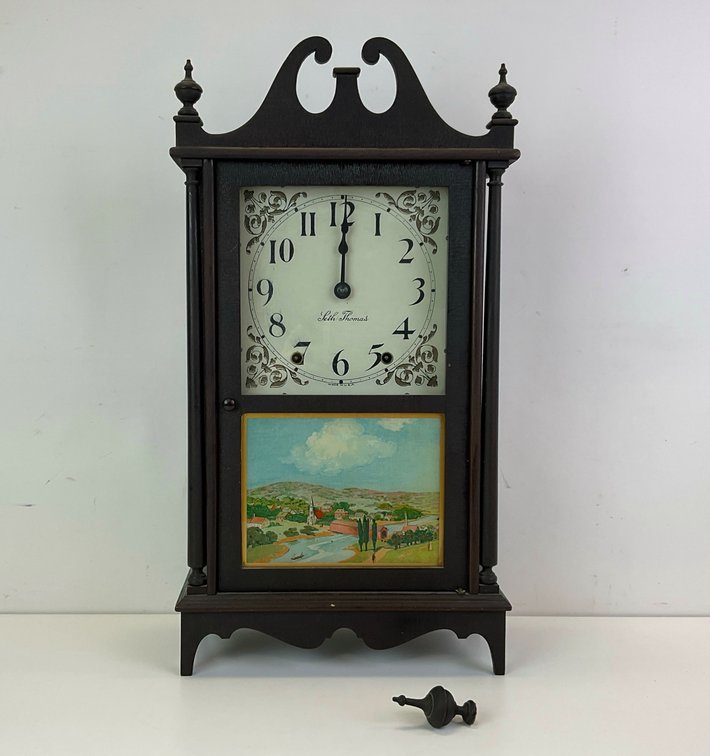 Seth Thomas Wood Mantel Clock
