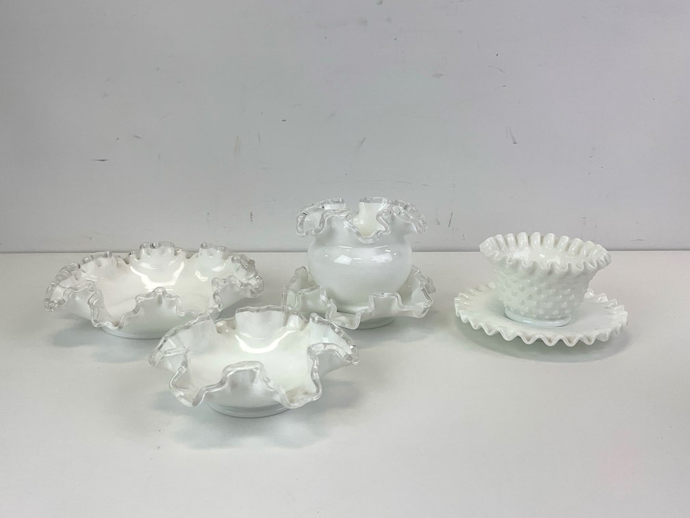 Vintage Milk Glass