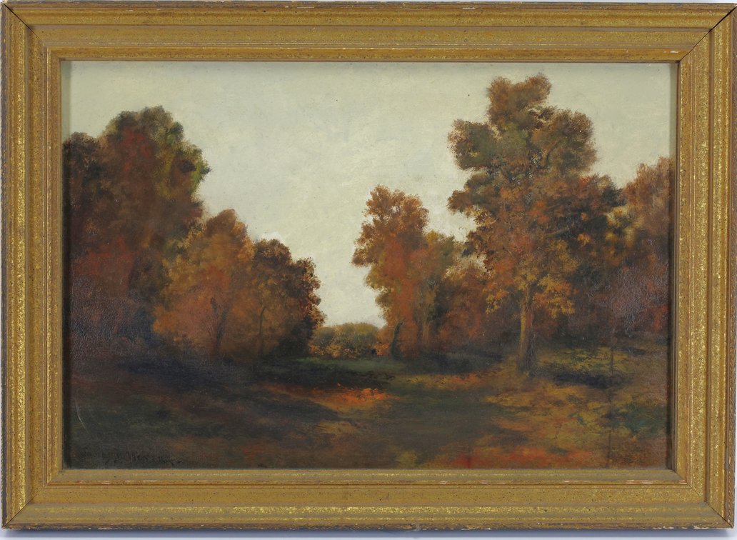 Oil on Board, signed