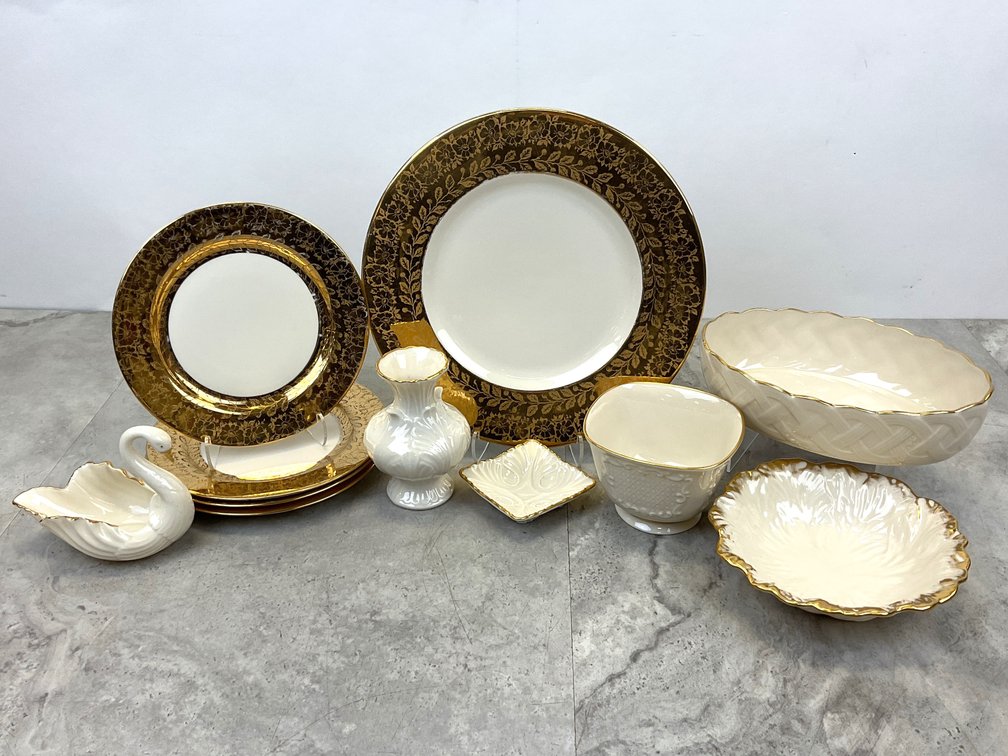 Gilt & Lenox Porcelain