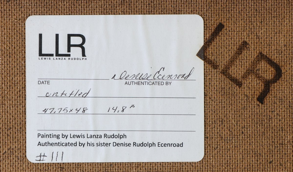 Image for Lewis Lanza Rudolph (1949-2012)