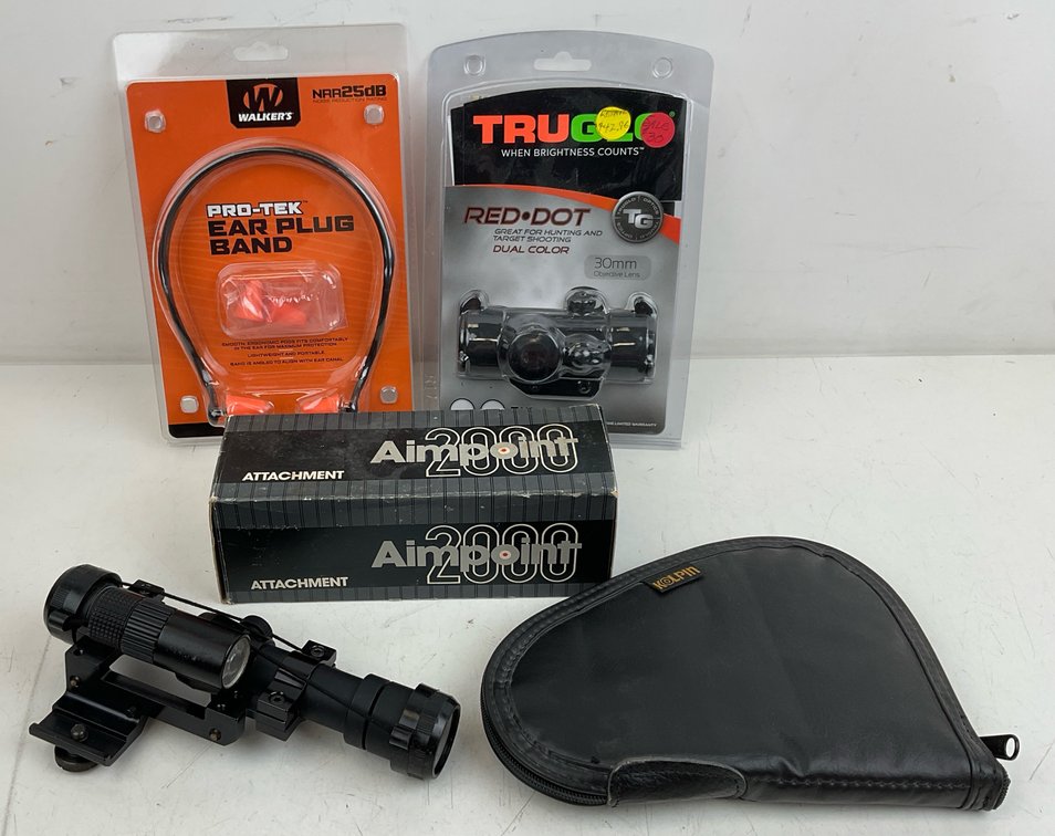 Shooting Accessories, Optics, and Case