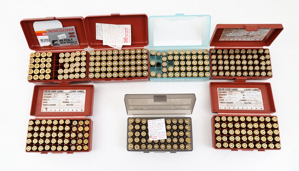 40 S&W, 45 Auto, and 45 Colt Reloads