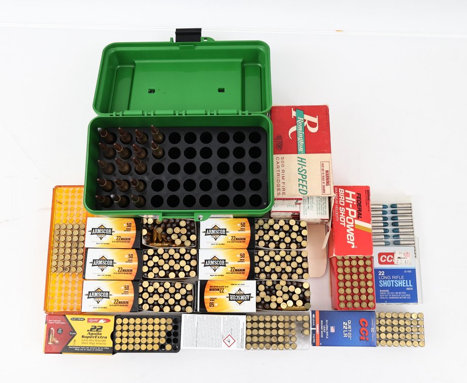 22 Rimfire, And 270 Win Ammo
