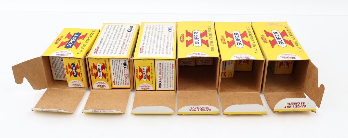 Vintage Winchester 22 Rimfire Ammo Assorted