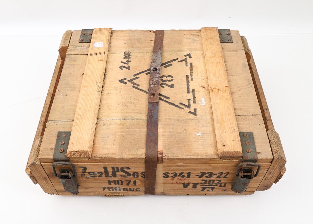 Sealed Crate Of 7.92 Ammo