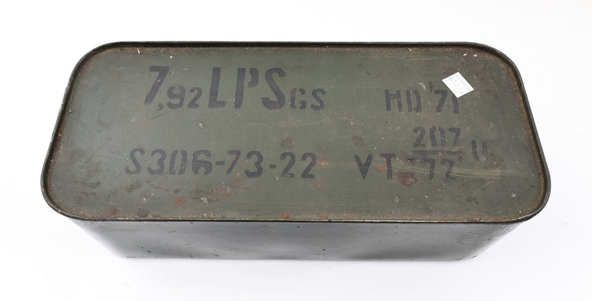 Sealed Spam Can Of 7.92 Ammo