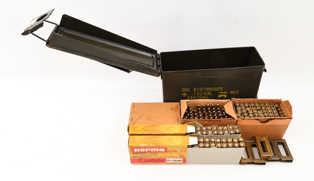 6.5x52 Carcano Ammo