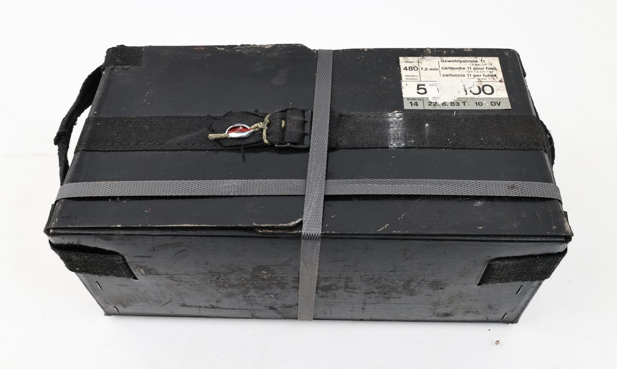 7.5x55 Swiss Sealed Poly Crate