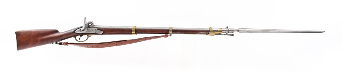 Antique French 1822T (T=Transformed) Percussion conversion Musketoon
