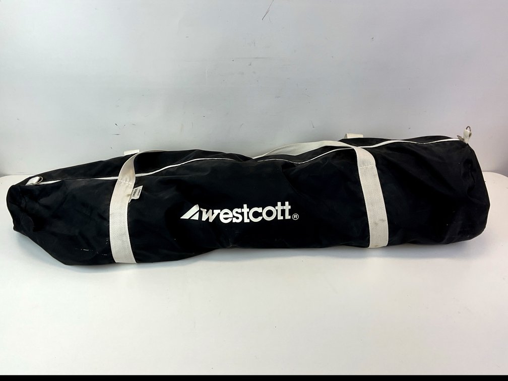 Camera Tripod, Folding Dolly, Crossbar, and Equipment Bag