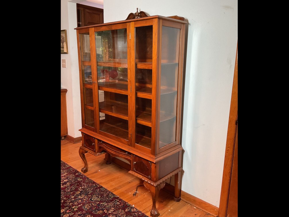 Wood China Display Cabinet