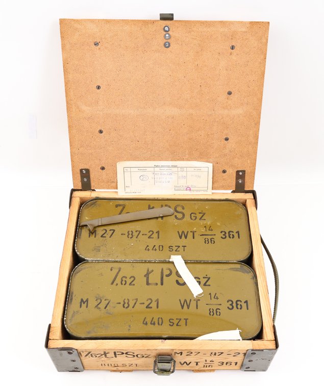 7.62 Ammo In 2 Spam Cans