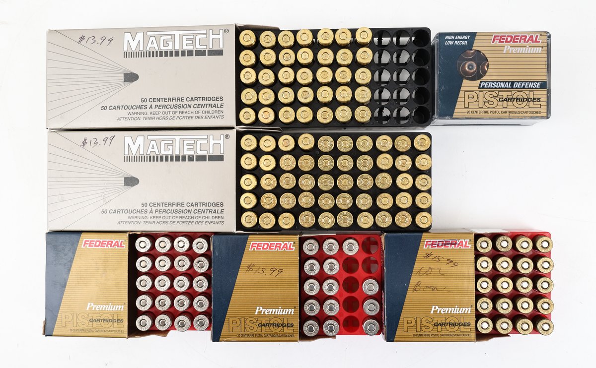 45 Auto Ammo Assorted Including Defensive
