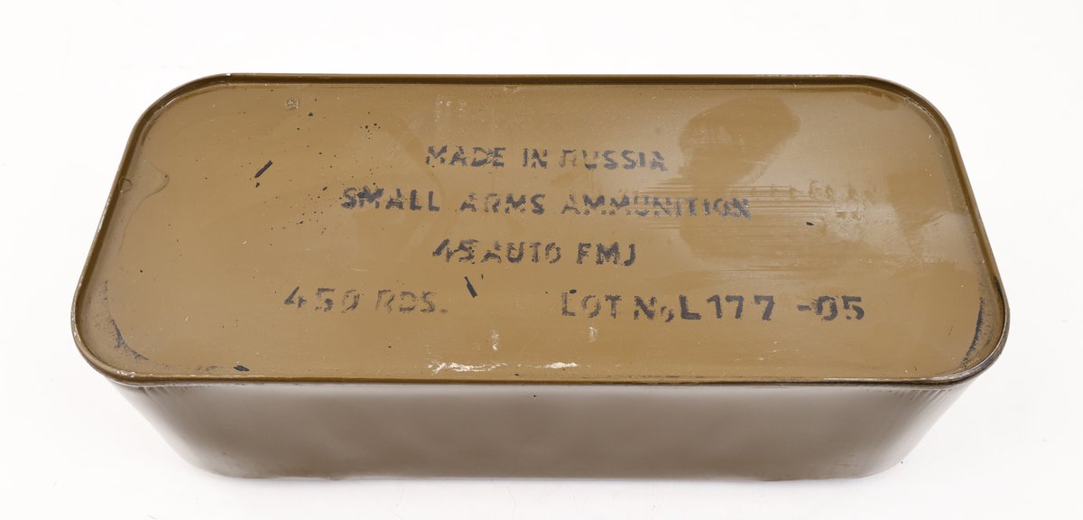 45 Auto Ammo Sealed Spam Can