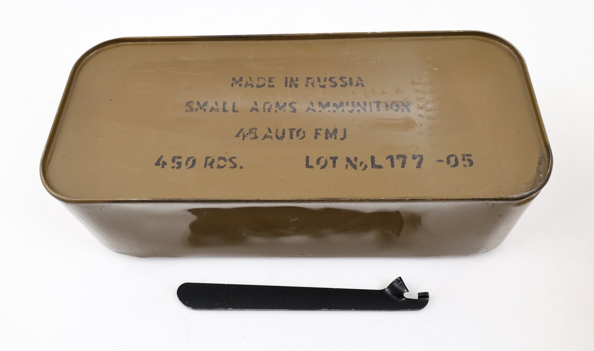 45 Auto Ammo Sealed Spam Can