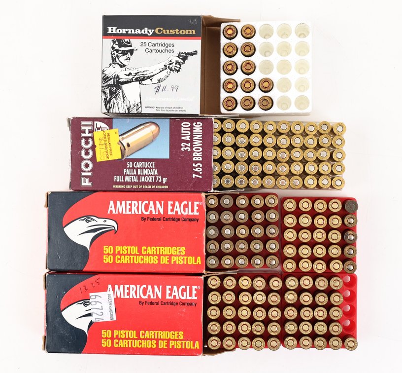 32 Auto Ammo Assorted