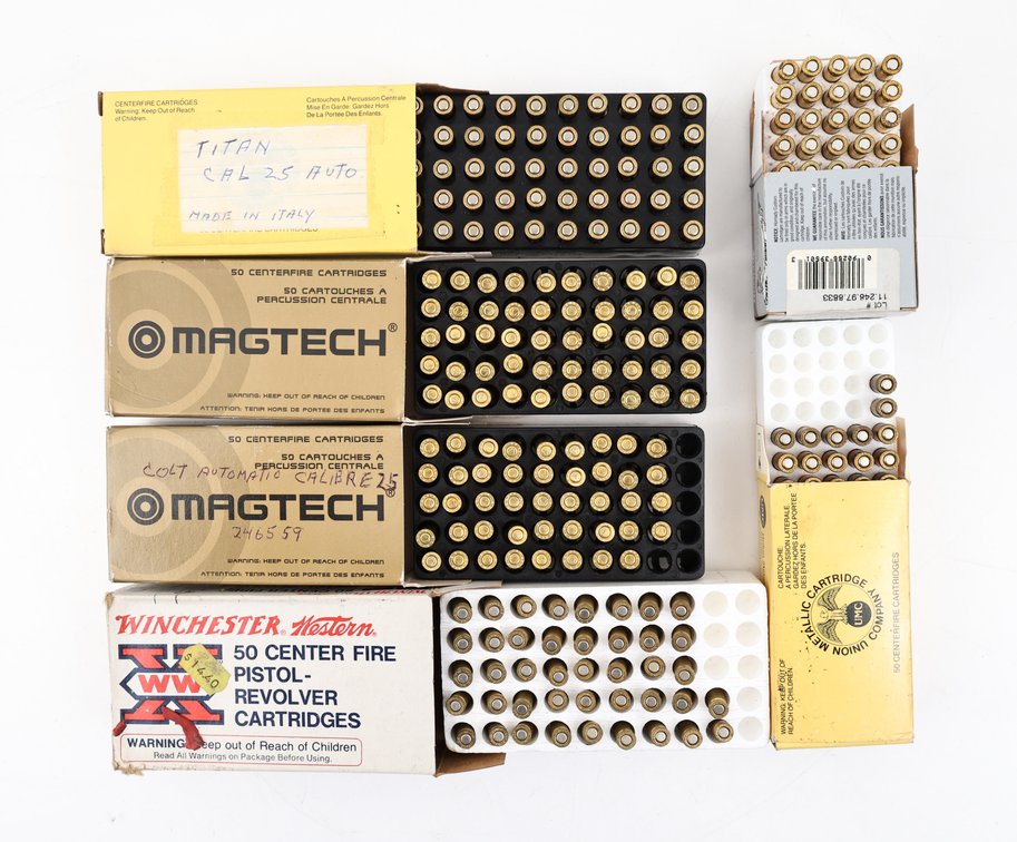 25 Auto Ammo Assorted