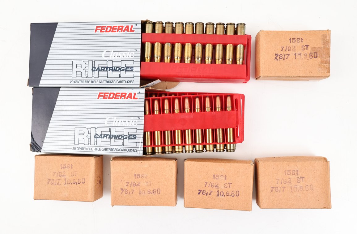 8mm Mauser Ammo Assorted