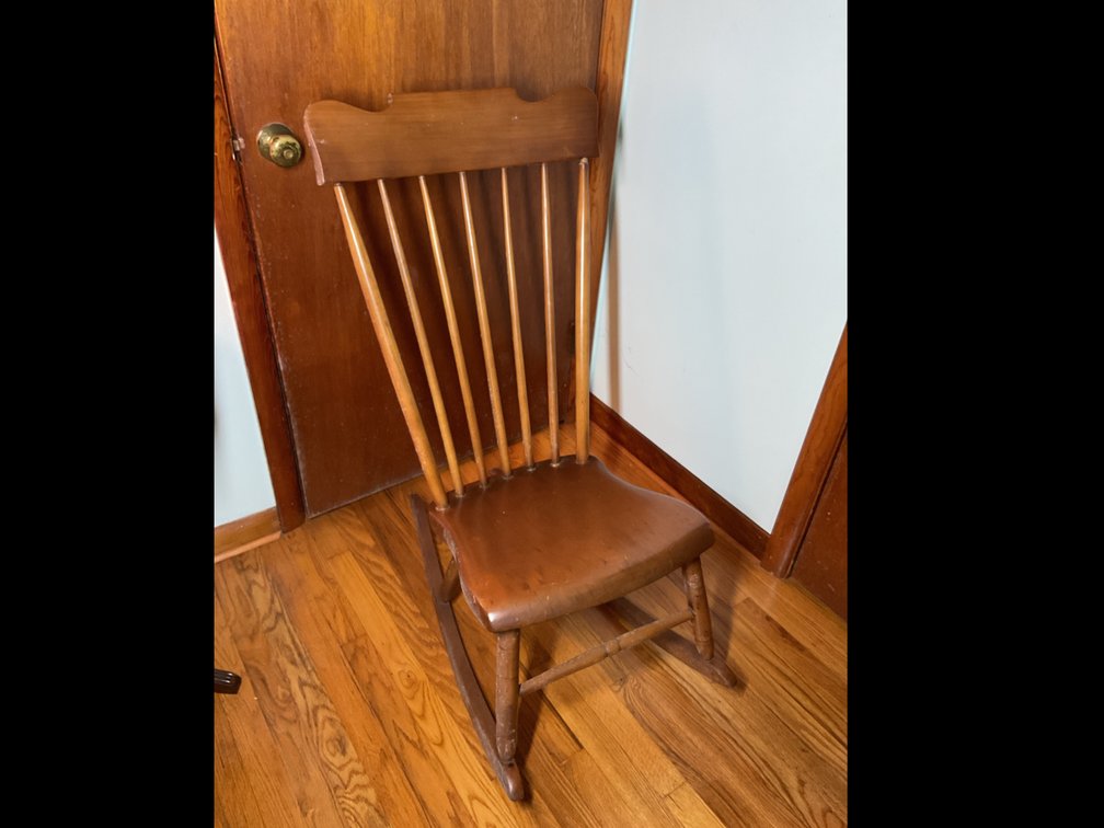 Spindle-Back Rocking Chair