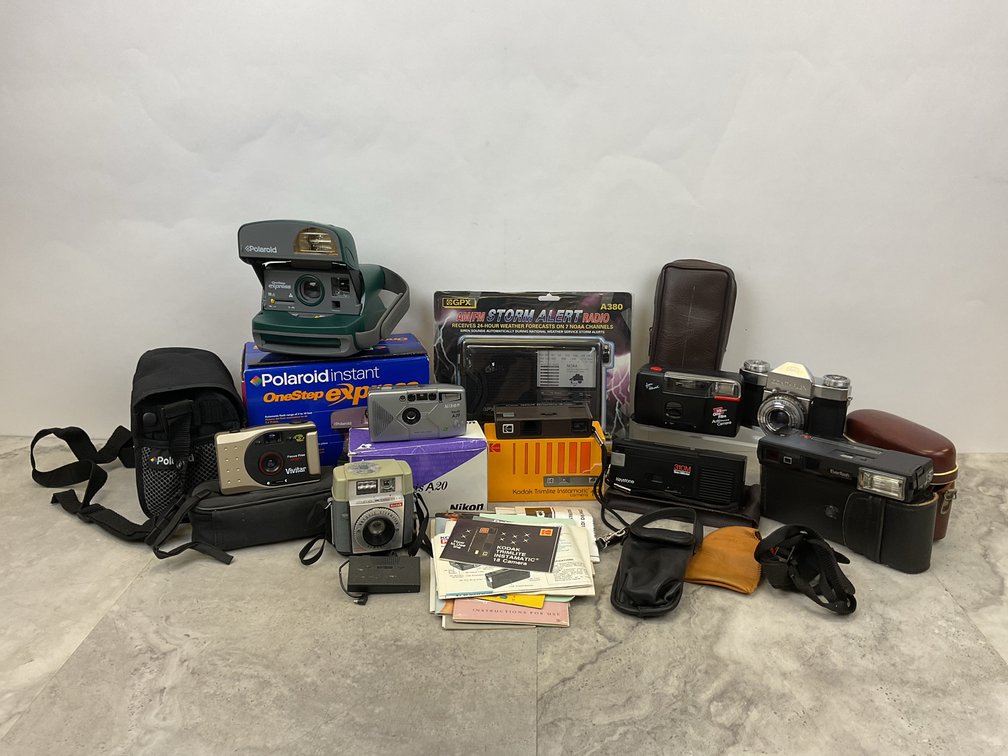 Film and Instant Cameras, Radio, and Accessories