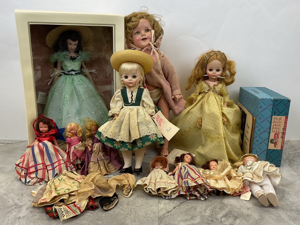 Dressed Dolls, Doll Clothing, and Accessories