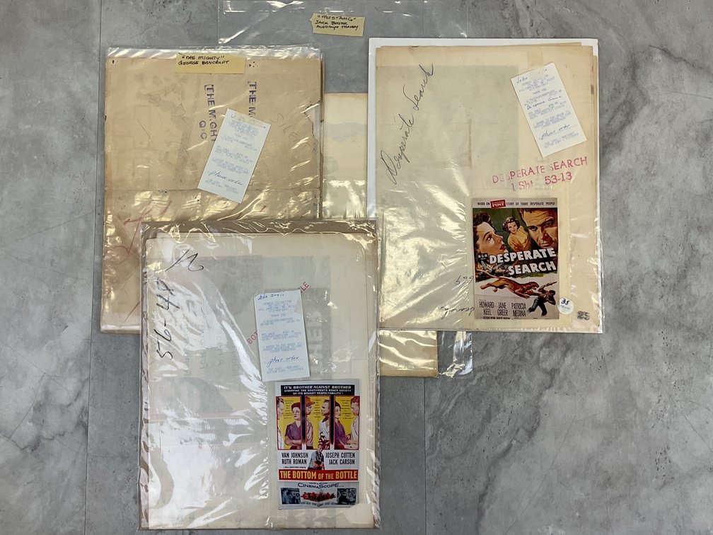 Vintage Folded Theatrical One-Sheet Movie Posters