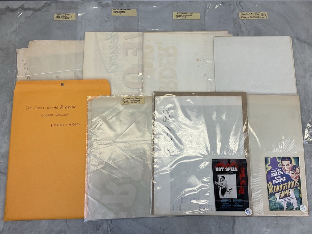 Vintage Theatrical Movie Posters and Promotional Materials