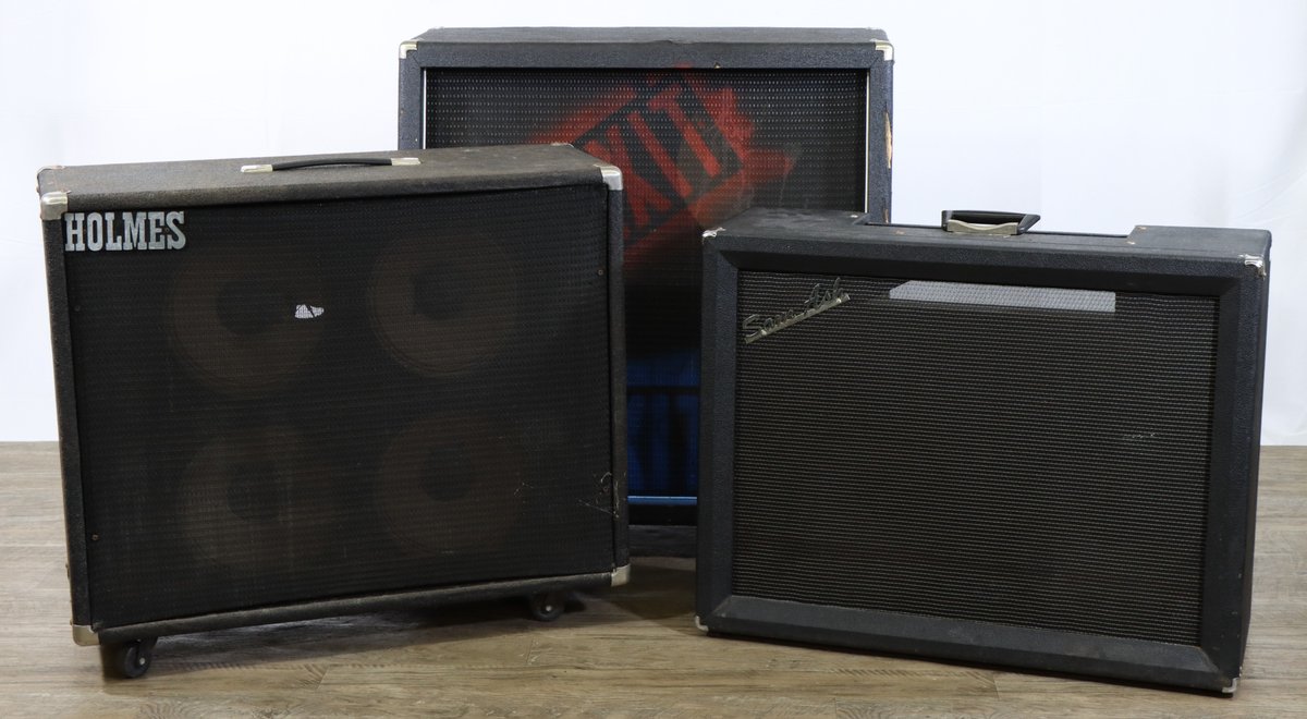 Lot of 3 Speaker Cabinets