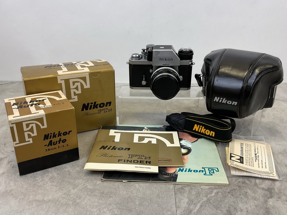 Nikon F 35mm SLR Camera with Photomic FTN Finder and 50mm Lens