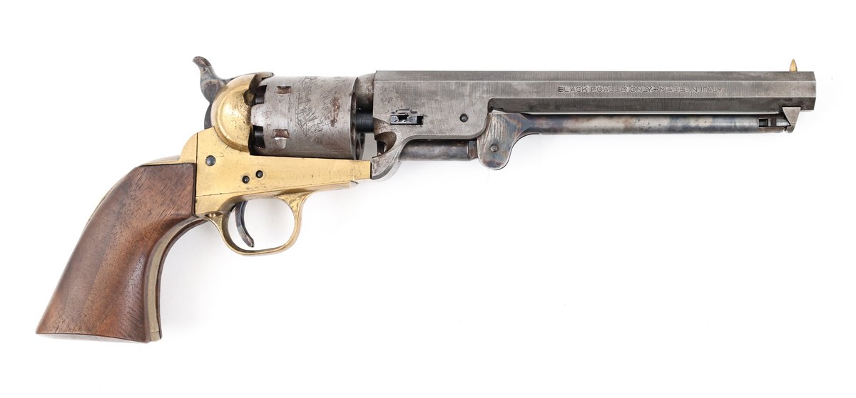 Contemporary Italian 1851 Navy Percussion Revolver