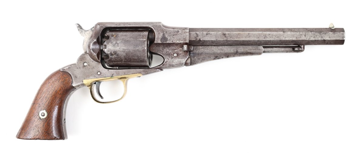 Antique Early Remington 1861 New Model Army Percussion Revolver