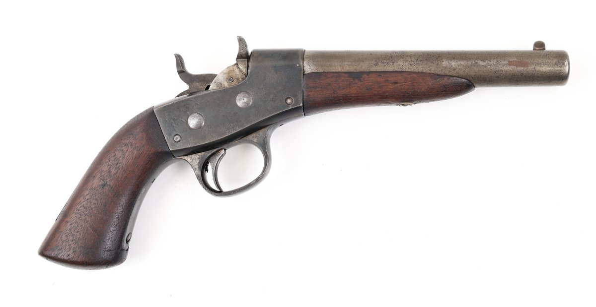 Scarce Antique Remington Model 1870 Navy Rolling Block Pistol