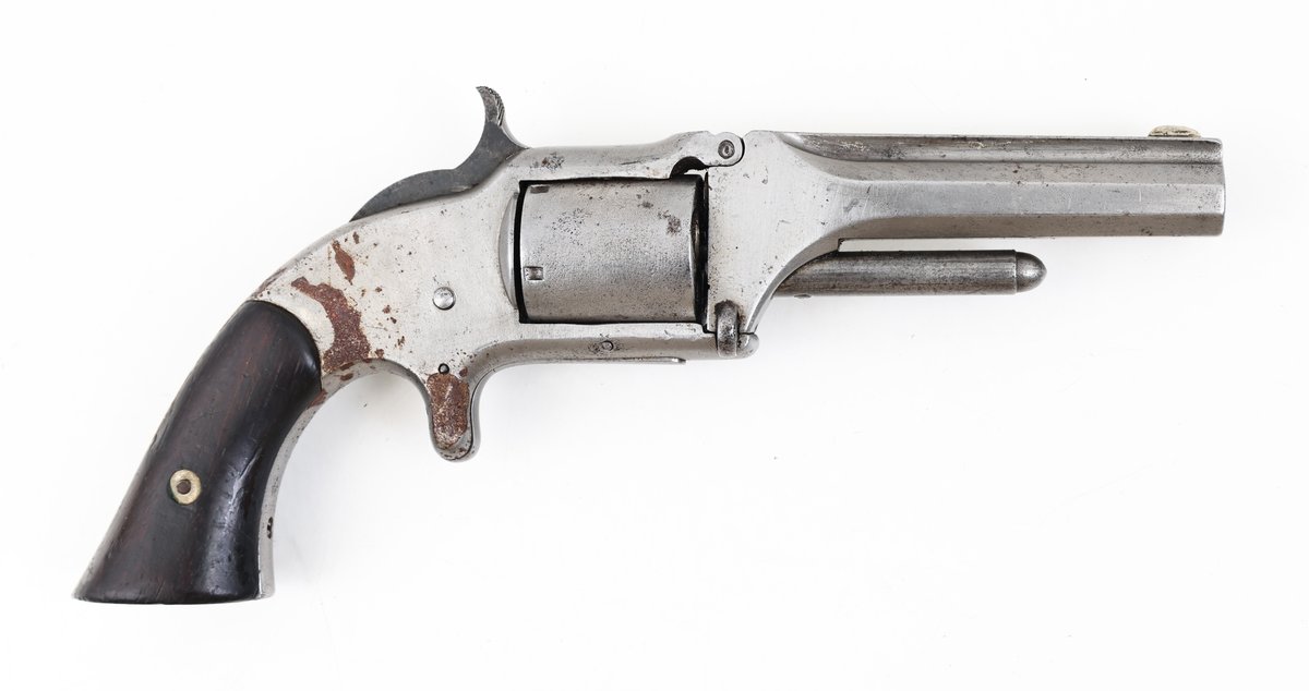 Antique Smith & Wesson 1 1/2 First Issue Spur Trigger Revolver
