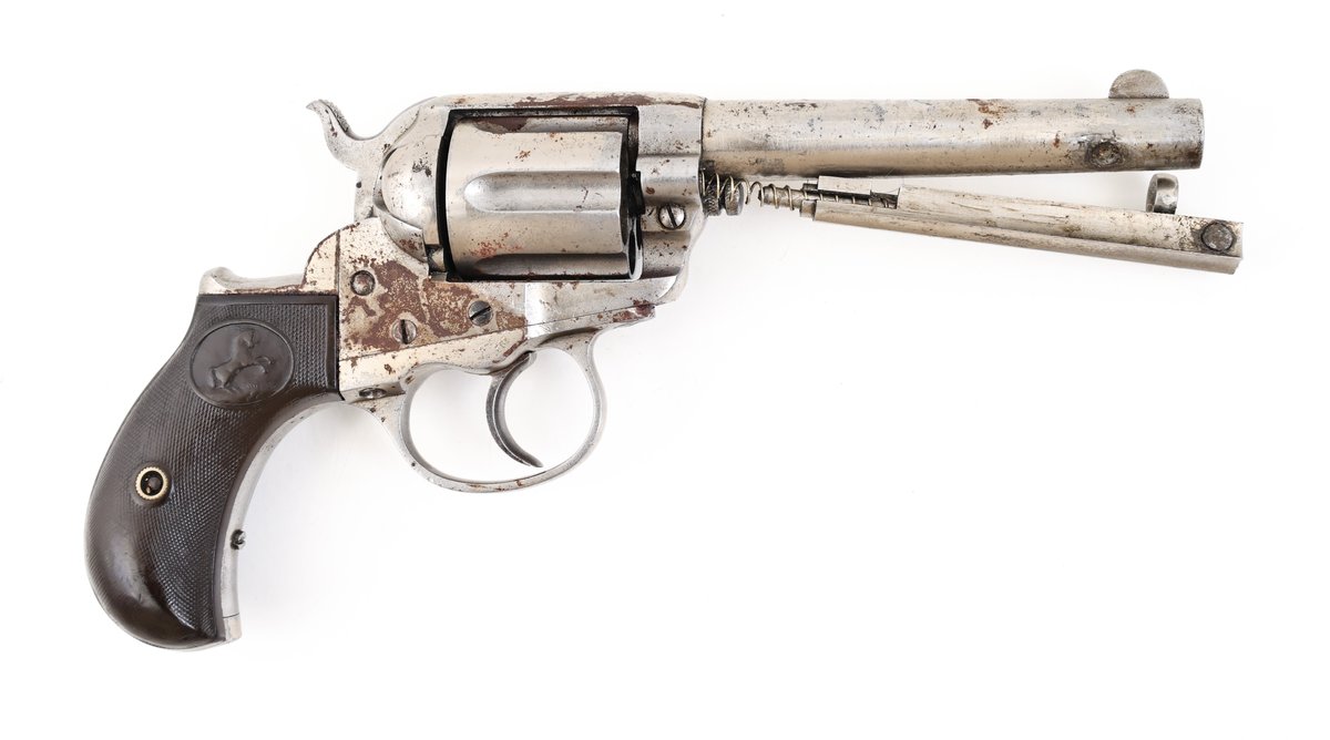 Antique Colt 1877 Lightning 38 Double Action Revolver
