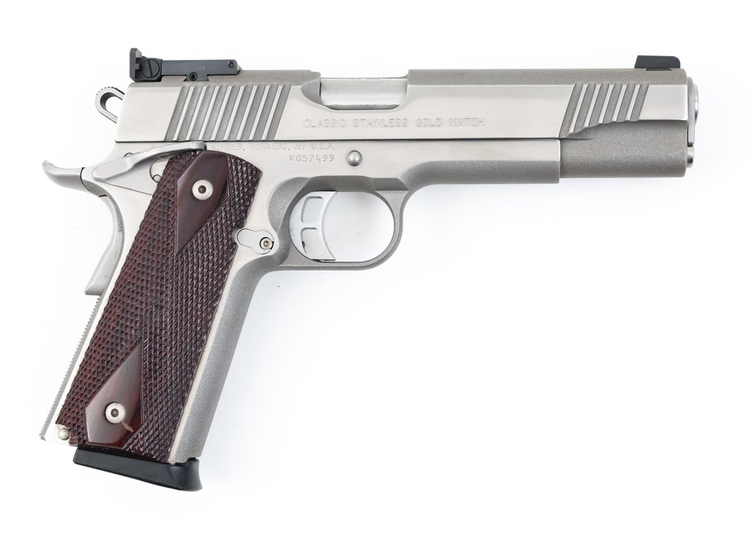 Kimber Classic Stainless Gold Match Semi Automatic Pistol